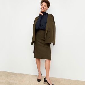 MM LaFleur Harlem knit skirt